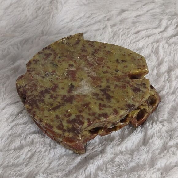 Hand Carved Soapstone With Baby Figurine - Picture 5 of 8